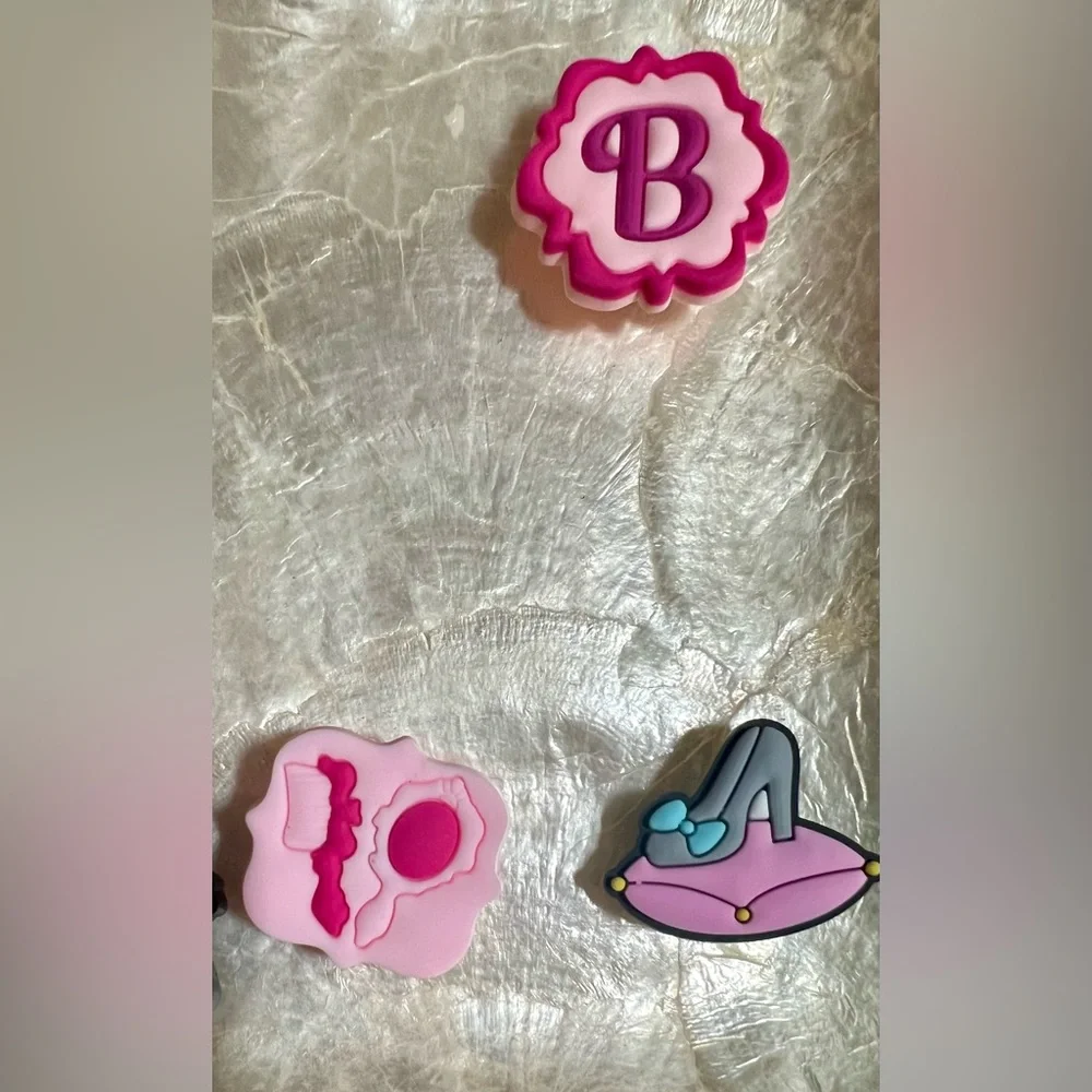 Barbiecore Croc shoe or bracelet charms NWOT